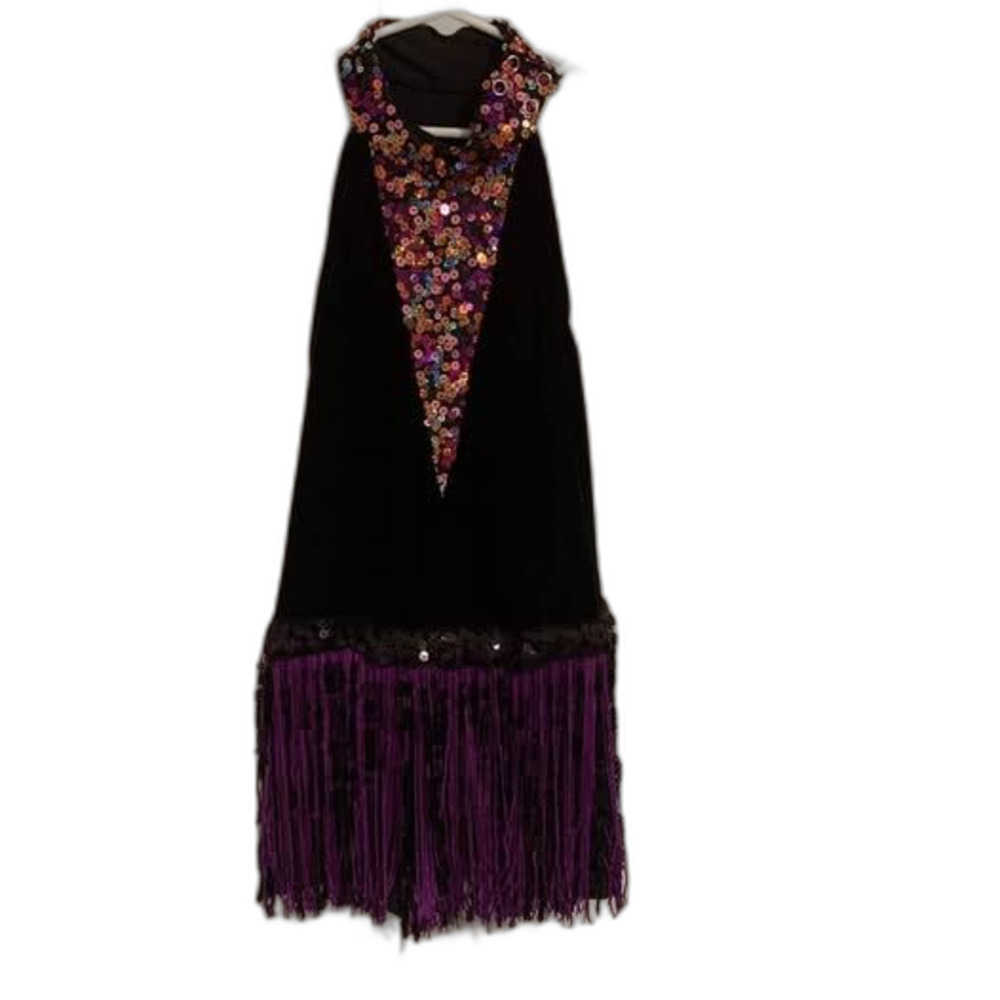 Sequin and Fringe Dance Costume